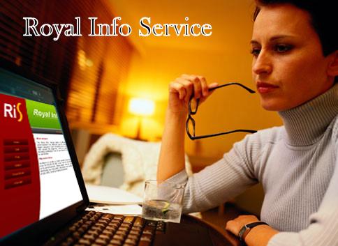 Royal Info Service Offered